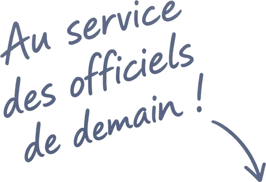 ¡Al servicio de los oficiales del mañana!